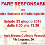 Atti del corso “Il fare responsabile del TSRM” 23-6-2018
