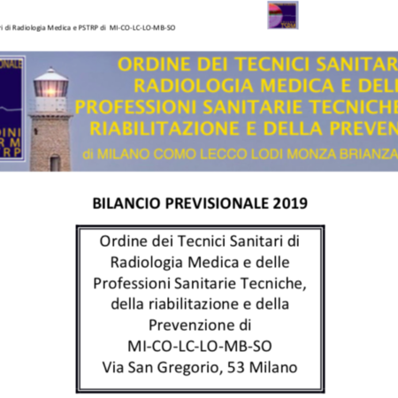 Bilancio Previsionale 2019