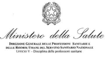 Nota del Ministero della Salute