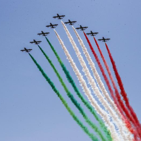 La parata per il 73/o anniversario della Repubblica italiana ai Fori Imperiali – Roma