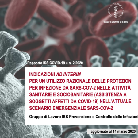 ISS-Indicazioni per l’utilizzo delle protezioni per infezione da SARS-COV-2