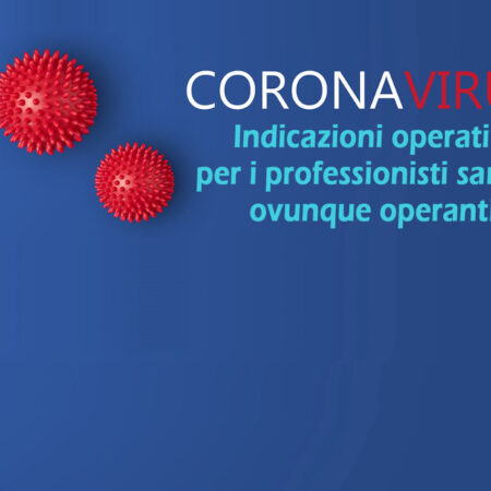 Coronavirus: Indicazioni operative per i professionisti sanitari