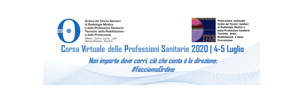 Corsa Virtuale delle Professioni Sanitarie 2020 | 4-5 luglio