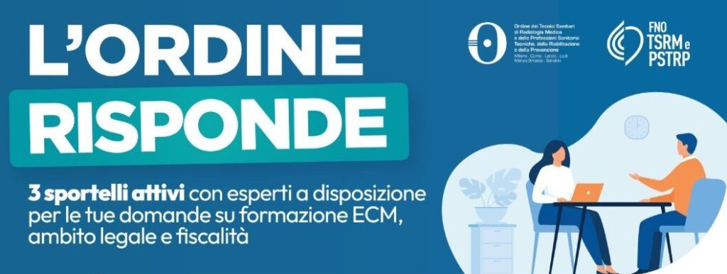 L’Ordine risponde: 3 sportelli attivi con esperti a disposizione su formazione ECM, ambito legale e fiscalità